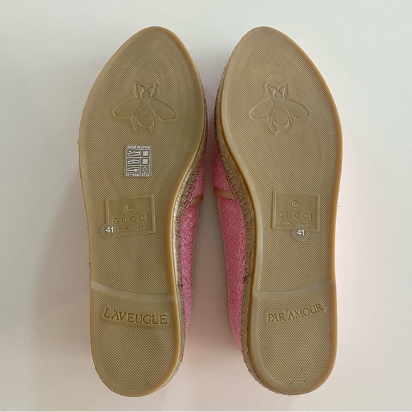 Gucci GG Logo Terrycloth Espadrilles - Picture 8 of 13